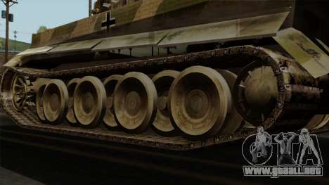 Panzerkampfwagen VI Ausf. E Tiger No Interior para GTA San Andreas