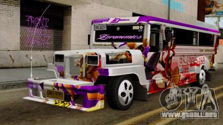 Znranomics - Costum Jeepney (Gabshop) para GTA San Andreas