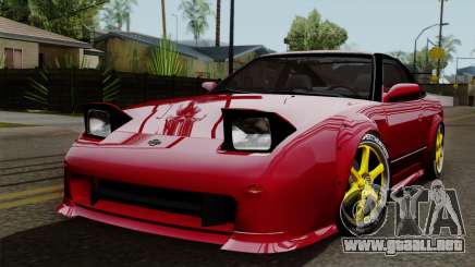 Nissan 180SX Street Golden Rims para GTA San Andreas