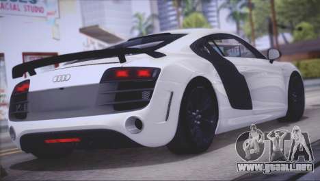 Audi R8 GT 2012 Sport Tuning V 1.0 para GTA San Andreas