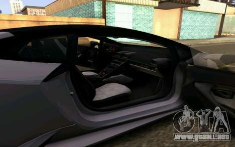 Lamborghini Huracan LP610 VELLANO para GTA San Andreas