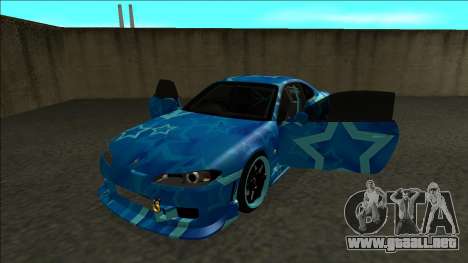 Nissan Silvia S15 Drift Blue Star para GTA San Andreas