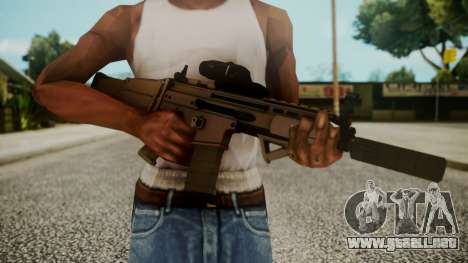 SCAR-L Custom para GTA San Andreas