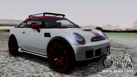 Mini Cooper S Weeny Issi para GTA San Andreas
