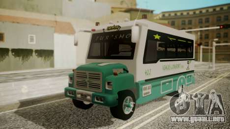 Chevrolet B70 Bus Colombia para GTA San Andreas