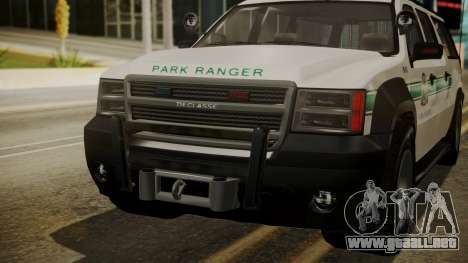 GTA 5 Declasse Granger Park Ranger IVF para GTA San Andreas