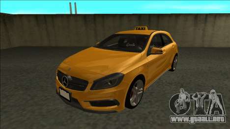 Mercedes-Benz A45 AMG Taxi 2012 para GTA San Andreas