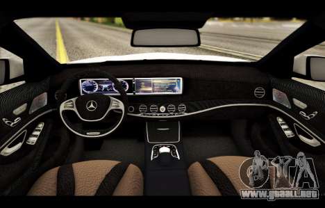 Mercedes Benz S63 W222 Artículos De Calidad para GTA San Andreas