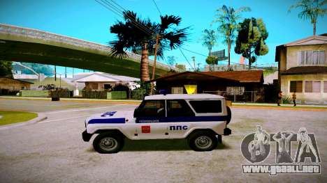 UAZ hunter Servicio PPP para GTA San Andreas