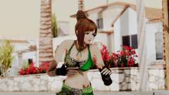 Dynasty Warriors 8 - Bao Sannian Green Costume para GTA San Andreas