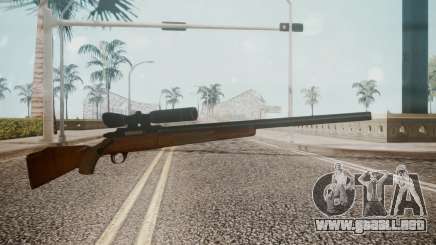 Low Poly Hunting Rifle para GTA San Andreas