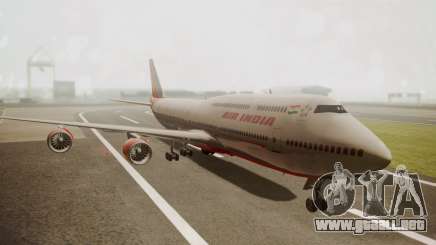 Boeing 747-8I Air India para GTA San Andreas