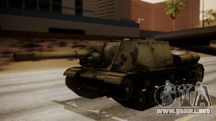 ISU-152 from World of Tanks para GTA San Andreas