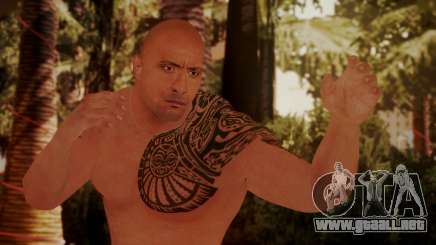 WWE 2K15 The Rock para GTA San Andreas