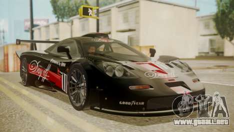 McLaren F1 GTR 1998 Day Off para GTA San Andreas