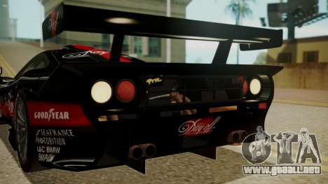 McLaren F1 GTR 1998 Day Off para GTA San Andreas