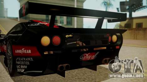 McLaren F1 GTR 1998 Day Off para GTA San Andreas