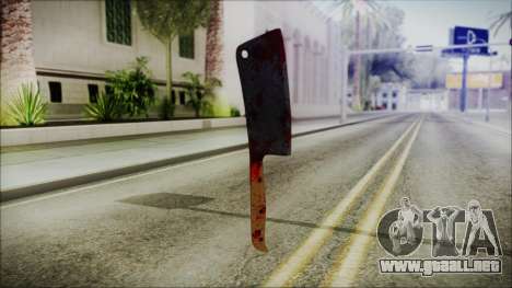 Helloween Butcher Knife Square para GTA San Andreas