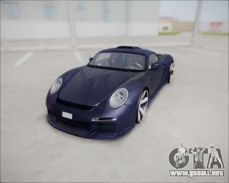 Ruf CTR 3 2015 para GTA San Andreas