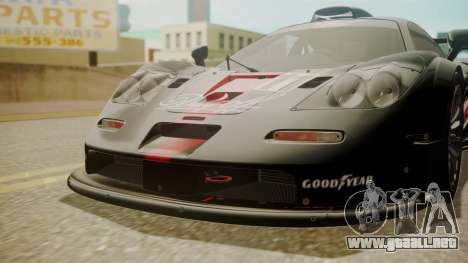 McLaren F1 GTR 1998 Day Off para GTA San Andreas