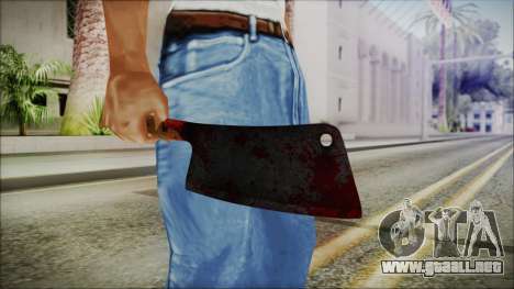 Helloween Butcher Knife Square para GTA San Andreas