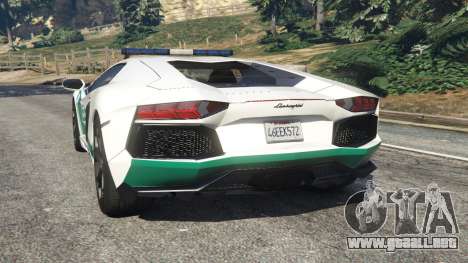 Lamborghini Aventador LP700-4 Dubai Police v5.5