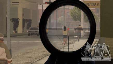 Sniper Scope v2 para GTA San Andreas