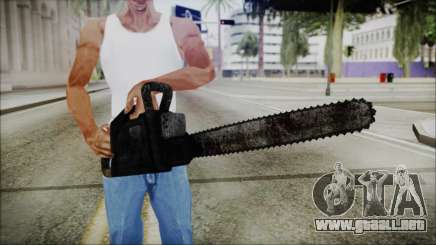 Helloween Chainsaw para GTA San Andreas