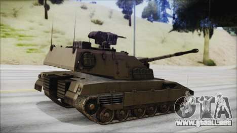 M4 Scorcher Self Propelled Artillery para GTA San Andreas