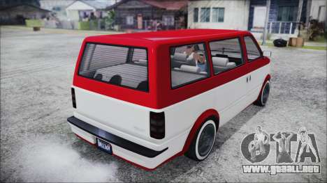 GTA 5 Declasse Moonbeam Bobble Version IVF para GTA San Andreas