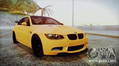 BMW M3 GTS 2011 IVF para GTA San Andreas