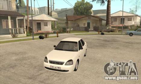 Lada Priora Armenian para GTA San Andreas