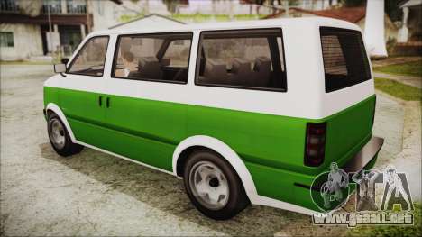 GTA 5 Declasse Moonbeam para GTA San Andreas