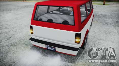 GTA 5 Declasse Moonbeam Bobble Version IVF para GTA San Andreas