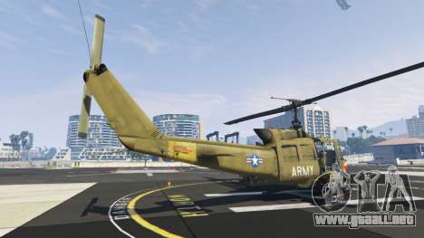 GTA 5 Bell UH-1D Iroquois Huey Gunship