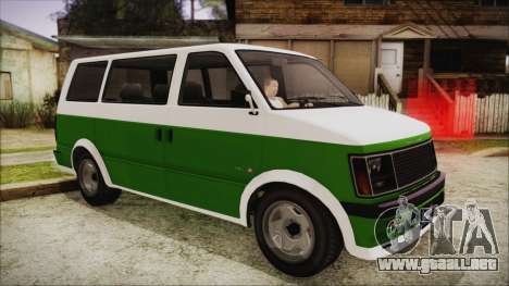 GTA 5 Declasse Moonbeam para GTA San Andreas