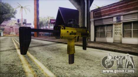 Point Blank MP7 Gold Special para GTA San Andreas