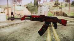 Xmas AK-47 para GTA San Andreas
