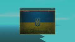 Sampgui y el ratón, en el estilo de la bandera de ucrania para GTA San Andreas