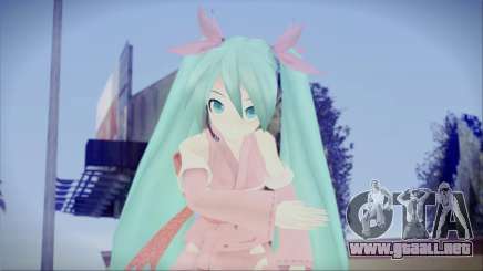 Miku Kimono Outfit para GTA San Andreas