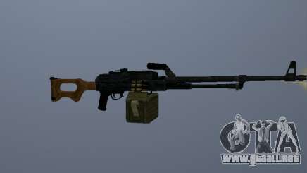 La Ametralladora Kalashnikov para GTA San Andreas