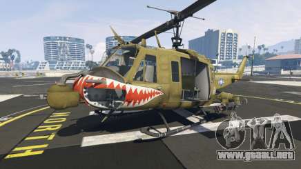 Bell UH-1D Iroquois Huey Gunship para GTA 5