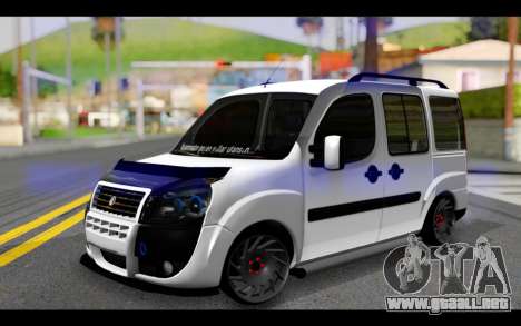 Fiat Doblo para GTA San Andreas