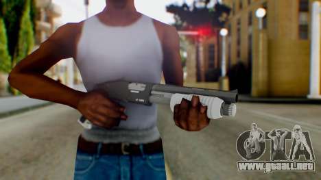 GTA 5 Sawed-Off Shotgun - Misterix 4 Weapons para GTA San Andreas