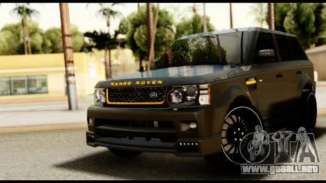 Range Rover Sport 2012 para GTA San Andreas