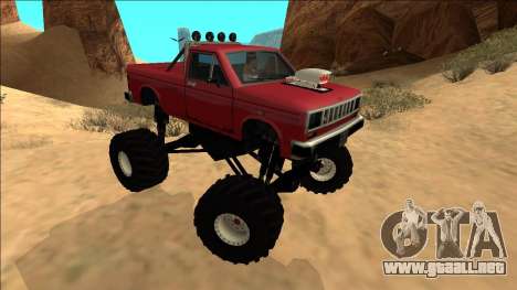 Bobcat Monster Truck para GTA San Andreas