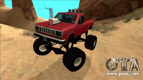 Bobcat Monster Truck para GTA San Andreas