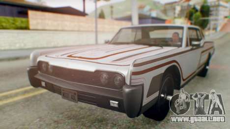 GTA 5 Vapid Chino Tunable para GTA San Andreas