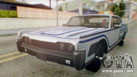 GTA 5 Vapid Chino Tunable para GTA San Andreas