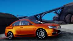Mitsubishi Lancer Evolution X Tunable New PJ para GTA San Andreas